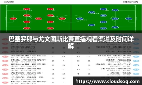 巴塞罗那与尤文图斯比赛直播观看渠道及时间详解